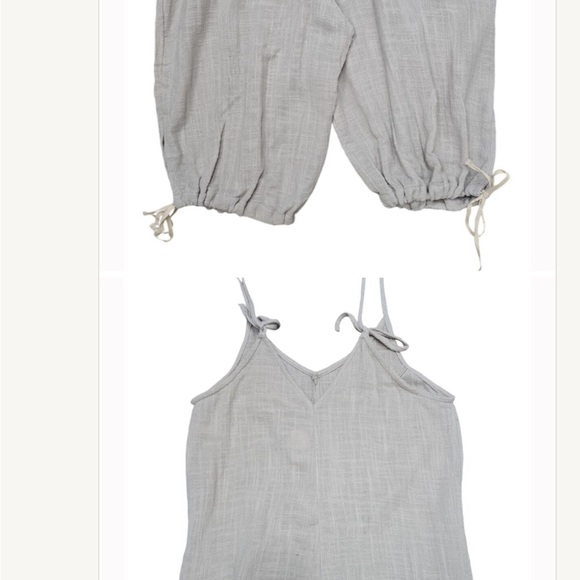 Free People Light Gray Sleeveless Jumpsuit - Picture 5 of 8